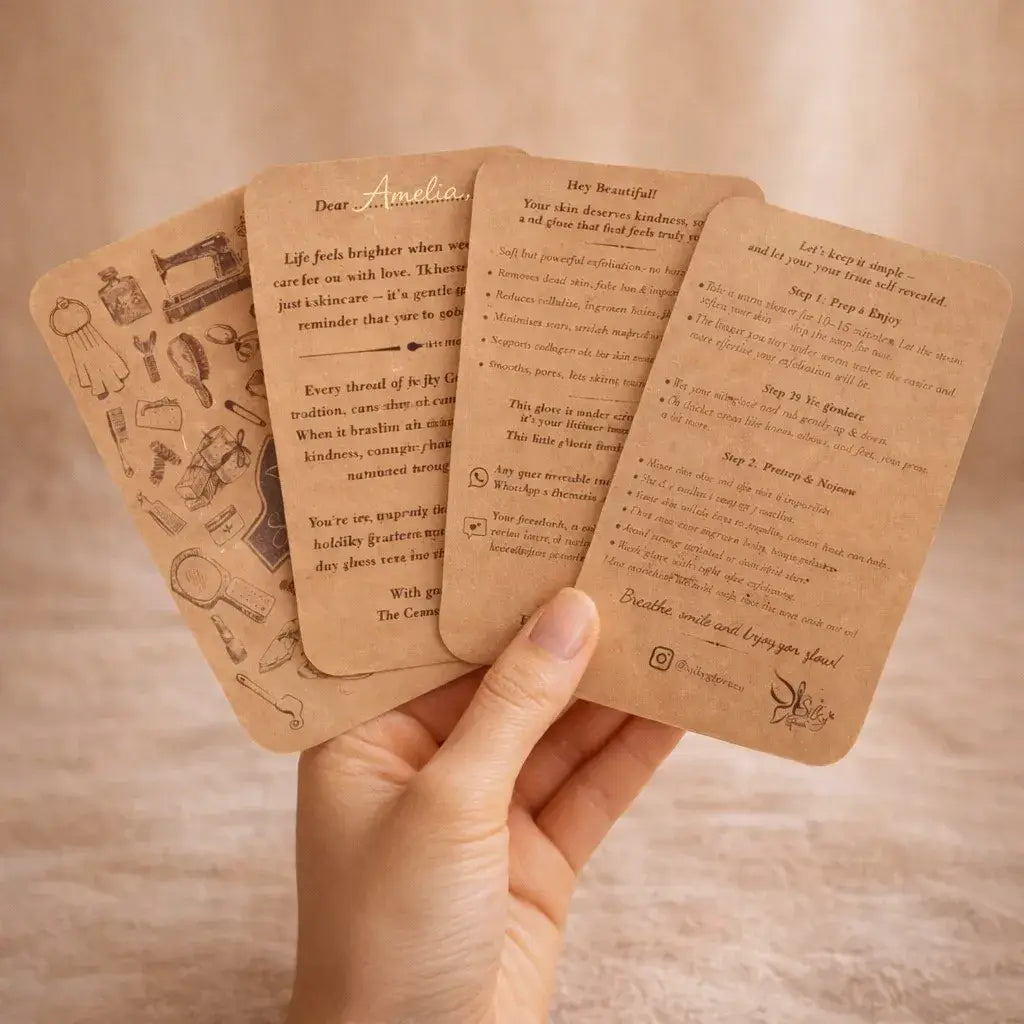 SilkEx™ Face Glove – Silk Exfoliator for Normal Skin