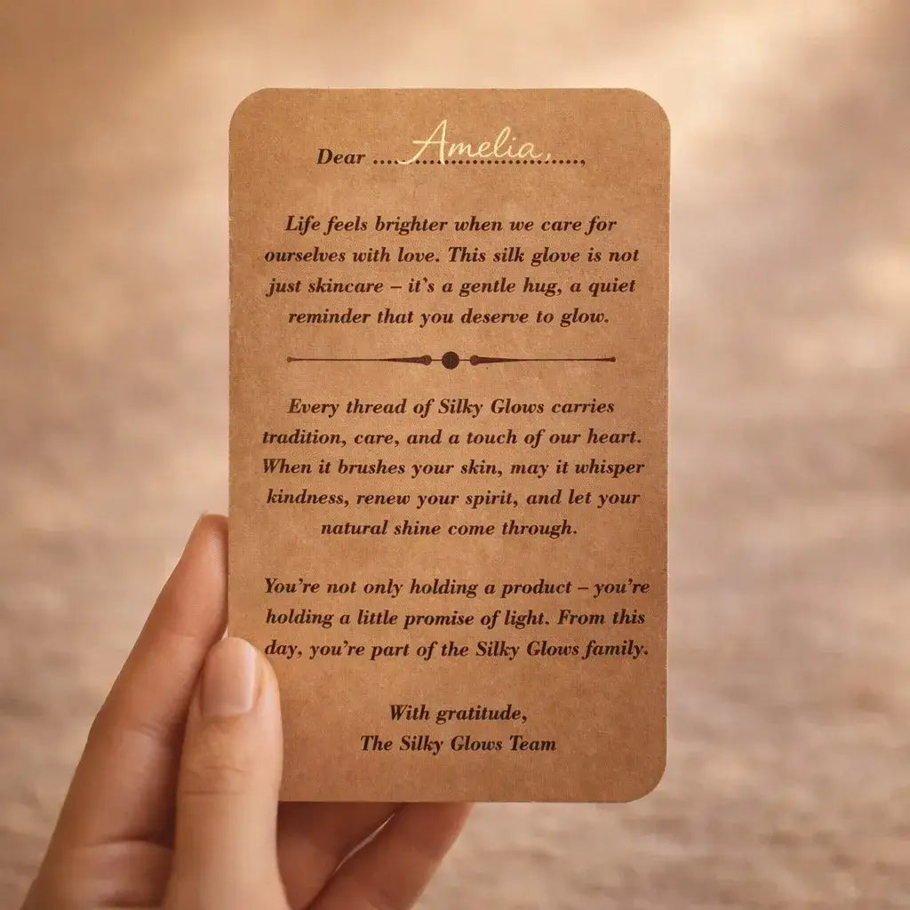 SilkEx™ Face Glove – Silk Exfoliator for Normal Skin