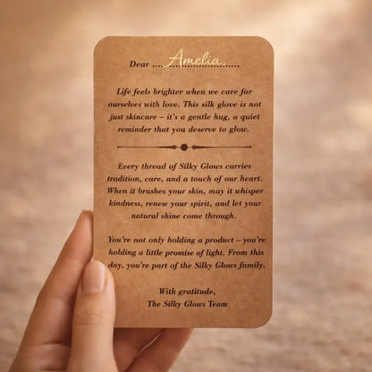 SilkEx™ Face Mitt – 100% Silk for Sensitive Skin